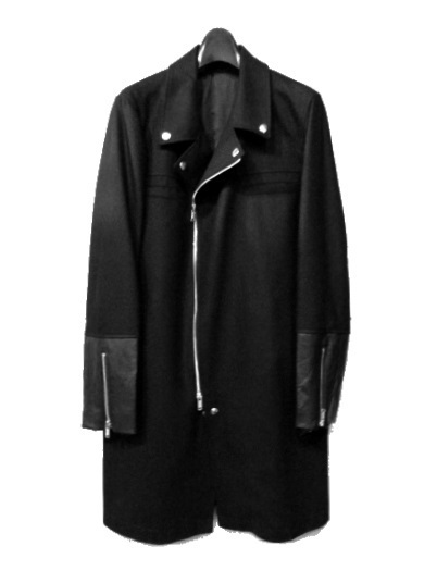 JohnUNDERCOVER RIDERS COAT: warp blog